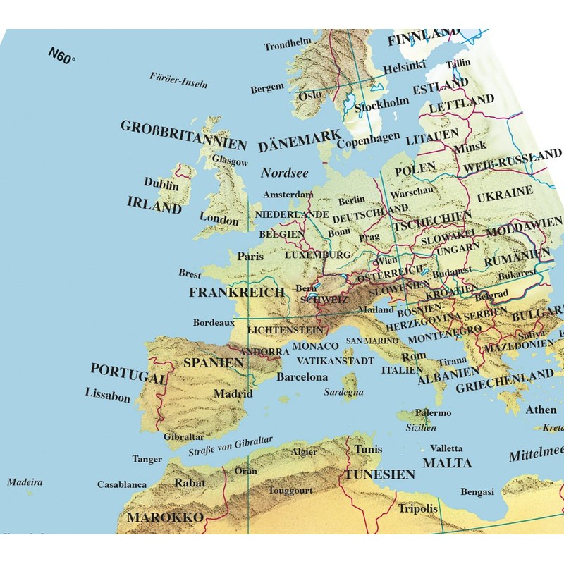 moses Fernweh Inflatable Globe | Map of the World