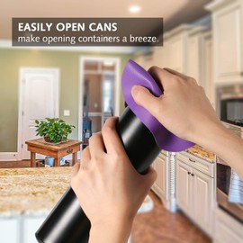 4 Pcs Rubber Jar Gripper Pads, 4 Colors Bottle Lid Tops Openers, Jar Opener for Weak Hands, Multi-Purpose Bottle Lid Tops Openers for Most Bottles