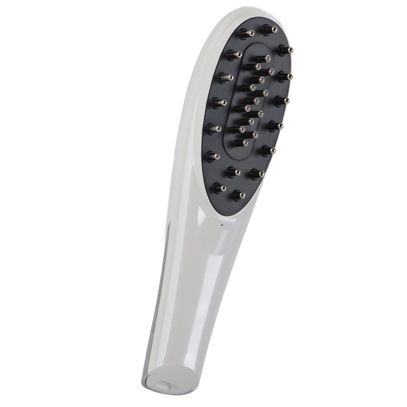 Electric Scalp Applicator Comb Red Lighting Vibration 5 Gears Microcurrent