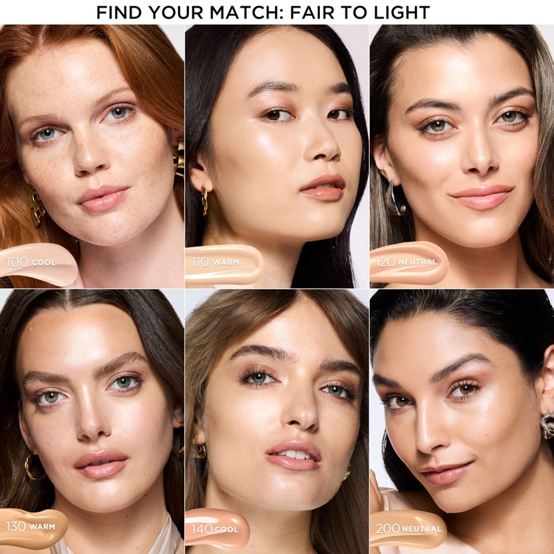 L'Oreal Paris Lumi Le Glow Skin Tint, Lightweight Water-Based Tinted