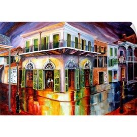 CANVAS ON DEMAND Old Absinthe House Wall Decal, New Orleans Artwork