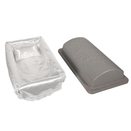 Loving Touch Medium Ultra Strong and Safe Pet Casket for Dogs, Cats, and Other Animals with White Bedding & Pillow | Safe and Durable | Pet Memorial | Butyl Tape Sealing | (Medium, White)