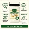 TOSS Arrowroot Powder 42 oz | Arrow Root Starch &