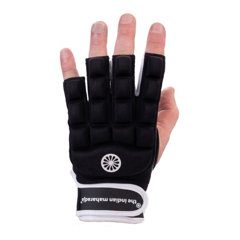 The Indian Maharadja Foam Half Hockey Gloves (Left Hand) -