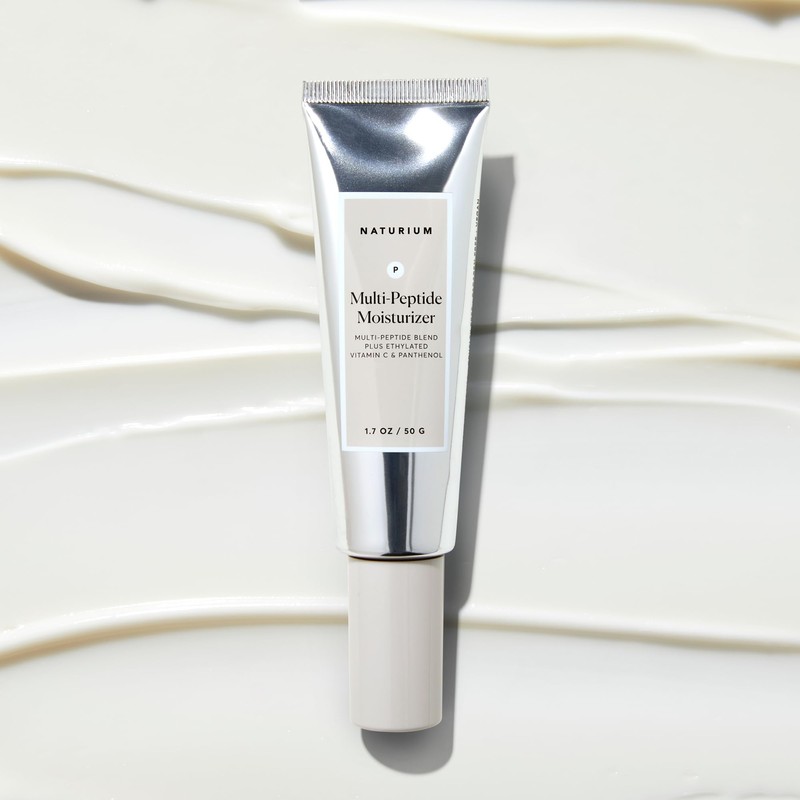Naturium Multi-Peptide Eye Cream, Smoothing Skincare, with Squalane & Hyaluronic