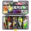 Pure Vie Fishing Topwater Lures Kits Mixed Universal Artificial Soft