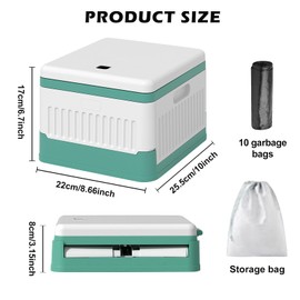 BORDEAG Potty for on the go, foldable toilet seat children, folding toilet for children, potty folding toilet children, potty for children, children's toilet with pockets, toilet for car, camping