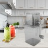 Leopacat Hand Crank Ice Crusher, Manual Hand Crank Operated Breaker,