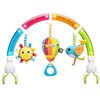 BENBAT Baby Stroller Arch Toy Rainbow Dazzle Friends Play Bar.