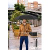 AKINOYAMA Compact Umbrella Small Automatic Open-Close Safety Easy to Use