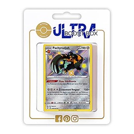 my-booster SWSH045-FR25-UB-SV091 Pachyradjah (Patinaraja) SV091/SV122 Secret Dazzling Myboost X Epée et Bouclier 4.5 Destinées Radieuses Box of 10 French Pokémon Cards
