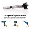 Sinoprotools HW Forstner Drill Bit Diameter 25 mm, 10 mm