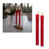 LED Kerzen | LED Stabkerzen Rot | LED Kerzen flackernde