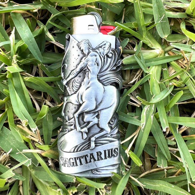 Metal Lighter Case Fits BIC, It Covers Standard Full Size