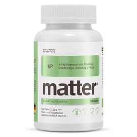 MATTER SMART NUTRIENTS | UP |Extractos Herbolarios con Vitamina C, Vitamina B5 y B6 y con Ginseng