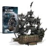 Piececool 3D Puzzle, Flying Dutchman, Sailing Ship, Pirate Ship, Metallic