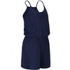 STYLEWORD Womens Summer Beach Playsuits Solid Colour Spaghetti Strap Casual
