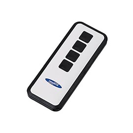 Novoferm Novotron 80800407 Garage Door Remote Control Transmitter Mini with Two-Way Keeloq Code Encryption, Black/White