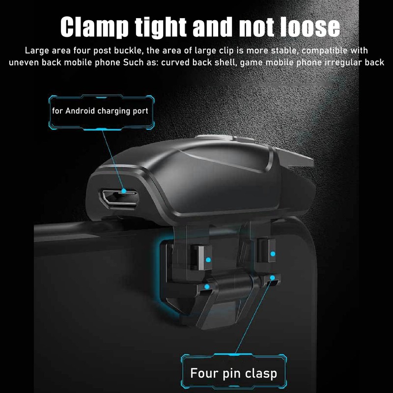 Phone Cooling Fan Portable Universal ABS and Metal Rapid Cooling