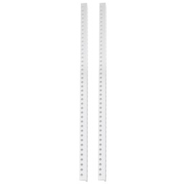 2Pcs Aluminum Extrusion Profile LShaped Beam 40 Holes Robot Accessories 12x12mm 3103-0040-0328