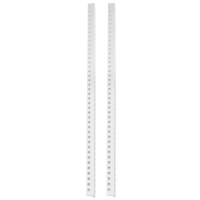 2Pcs Aluminum Extrusion Profile LShaped Beam 40 Holes Robot Accessories