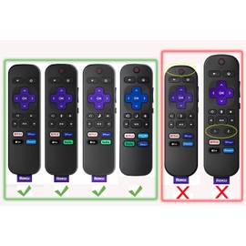 Silicone Cover for Roku Voice TV Remote RCAL7R/Roku Express/Roku Streaming Stick TV Remote Protective Case Silicone Sleeve for Roku TV Remote Cover with Lanyard(Glow Green)