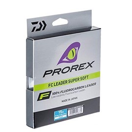 Daiwa PROREX Fluorocarbon - 0.23mm 50m Clear