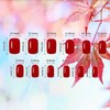24Pcs Maple Leaf Press on Nails Fall Leaves Press ons