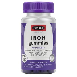 Swisse Ultiboost Iron Gummies with Vitamin C X 50