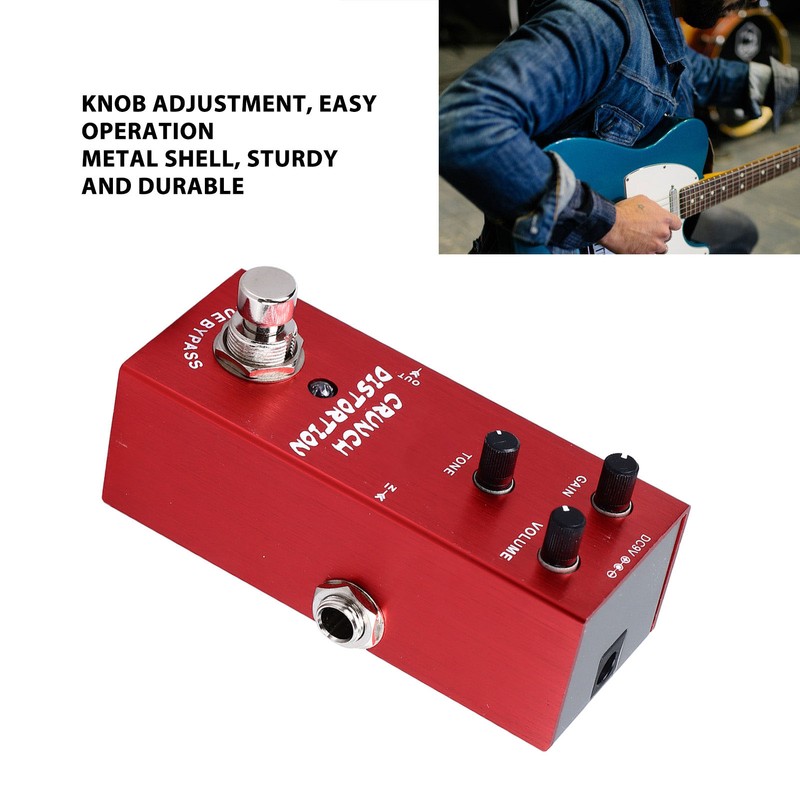 Guitar Distortion Effector Metal Shell Multiple Tones Electric Guitar Effect