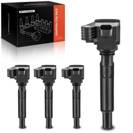A-Premium Engine Ignition Coil Pack Compatible with Jeep Wrangler 2018-2024, Cherokee 2019-2022, Grand Cherokee 2022-2024, Compass 2023-2024 & Dodge Hornet & Alfa Romeo Giulia, Stelvio, 4-PC Set