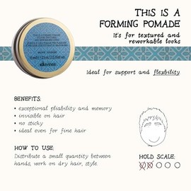 Davines This is a Forming Pomade | Cera para cabello de fijación ligeray natural | 75 ml