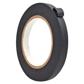 WOD CPM-60 - Cinta de carrocero multicolor, color negro, para manualidades, etiquetado, escritura y decoraciones (disponible en varios tamaños y colores), Negro, 1/2 in. x 60 yds.