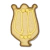Staedter Lyre Cookie Cutter, 6 cm, Stainless Steel Silver, 30