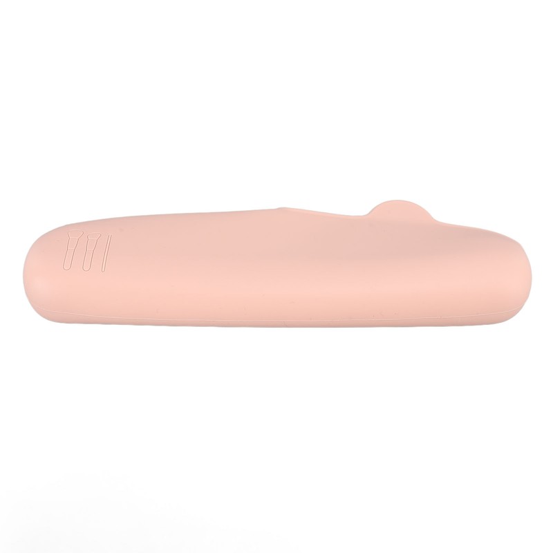 2PCS Silicone Makeup Brush Holder Waterproof Soft Portable Cosmetic Storage