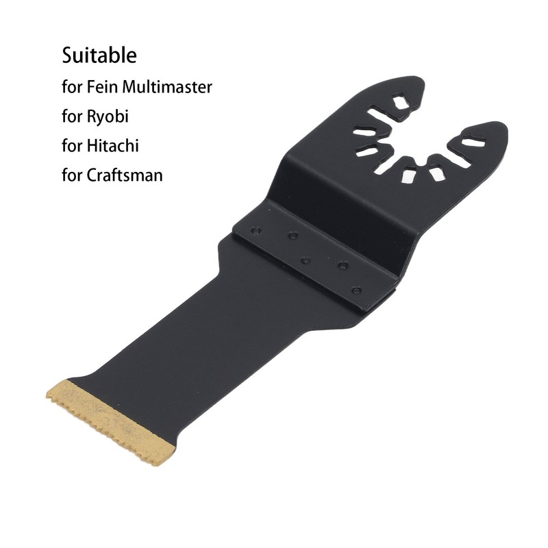 5Pcs Oscillating Tool Saw Blade Multifunctional Professional Titanium Plated Multitool