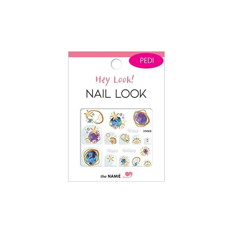 Namier Nail Art Collection DN068 Namier Hail Look 1 Sheet
