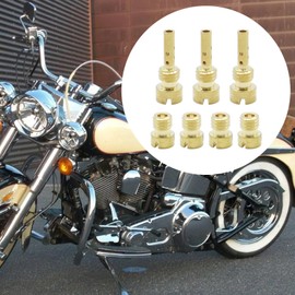 laffoonparts 7 Pcs 27490-04 Carburetor Main Slow Jet Kit, Replacement for Harley CV40 Softail 1988-2017, Replacement for Harley Touring 1988-2016 Sportster 1998-2021, Replaces 27465-04
