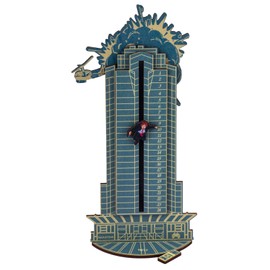 Christmas Die Hard Advent Calendar,AWAVM Christmas Countdown Calendars,Christmas Hans Gruber Interactive Advent Calendar for Tabletop Decorations,Party Favors, Classroom Prizes,Xmas Gift (Blue)