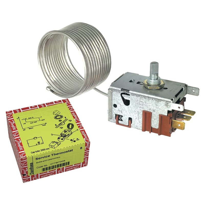 Danfoss 077B7008 Universal Thermostat No. 8 Temperature Controller Cooling Thermostat