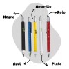 Veraly Pluma 6 En 1 Multifuncional Desarmador Regla Nivel 1pz