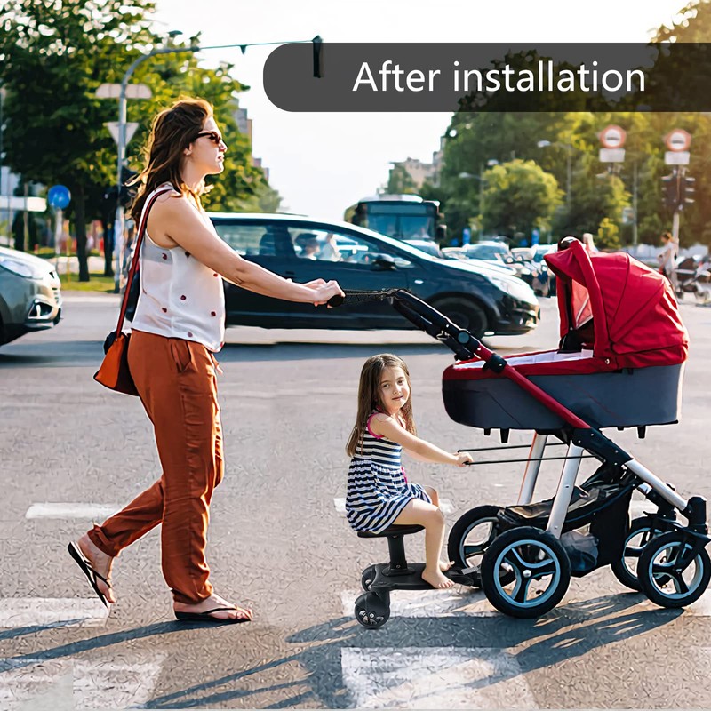 Stroll Handle Extension Bar,Stroll in Comfort with Our Universal Stroller