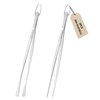 2 Pezzi Pinze da Cucina Inox, Pinzette Lunghe 30 cm