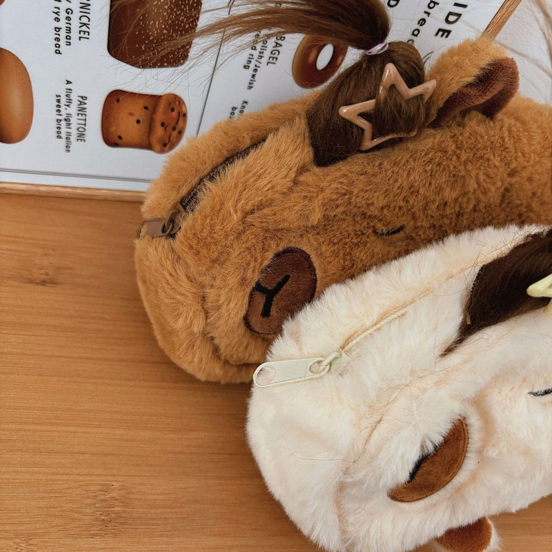 HSYHERE Capybara - Estuche para lápices con cierre, para guardar