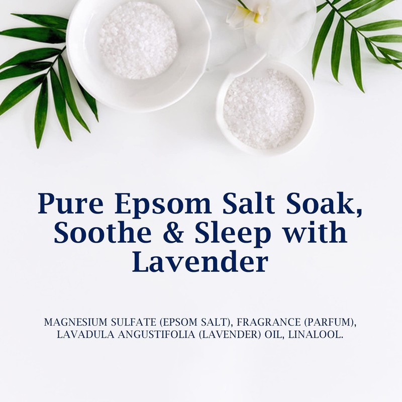 Dr Teal's Fragrance Epsom Salt Lavender Bath Salt, 15.9 oz