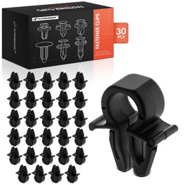 A-Premium 30PCS Nylon Tube/Cable Routing Clip Mount Retainer Compatible with Nissan Altima, Rogue, Sentra, Versa, Murano, Juke, Quest, Cube, 200SX, 240SX, 350Z, Pulsar NX, Rogue Select - For 5mm Hole