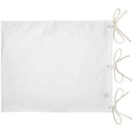 Light (Lite) Golf Course Supplies Nylon Solid Square Flag White M122 White