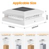 Solar Post Cap Lights 6-Pack, 2 Modes 16LEDs Bright Solar