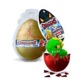 MEGGA EGG Set 3 Uova di Drago Magiche per Bambini 3+ – Gioco Educativo con Dinosauri che Si Schiudono in Acqua e Crescono – Buona Idea Regalo Giochi Bimba 4 Anni