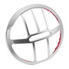 Headlight Grill Cover, Front Headlight Mesh Grill Cover, Aluminum Alloy